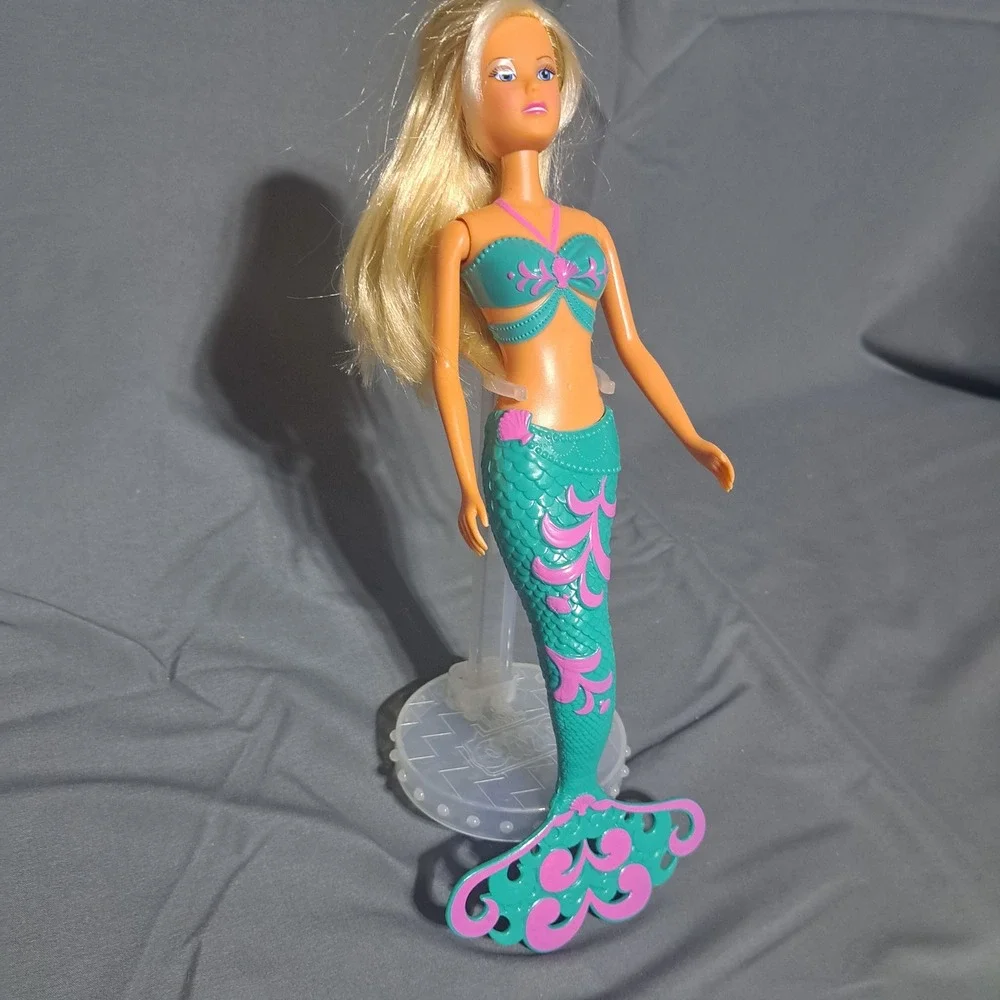 Simba Toys Steffi Love Mermaid Tail Fashion Doll‎ Teal Pink